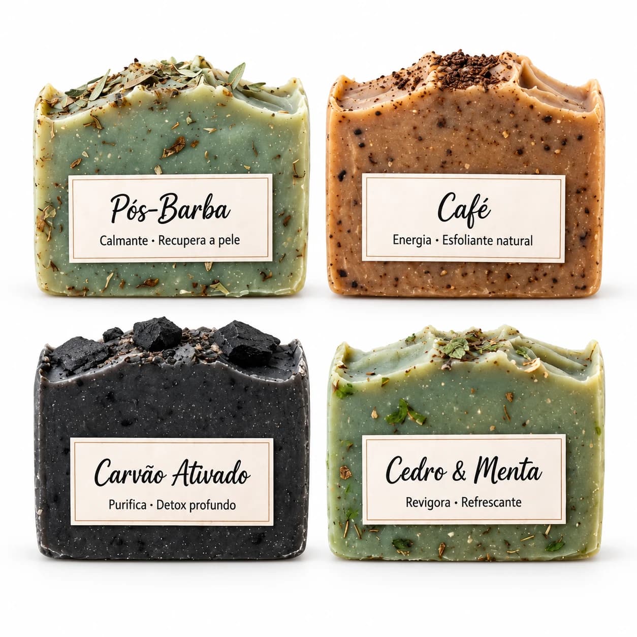 Sabonetes da Linha Masculina